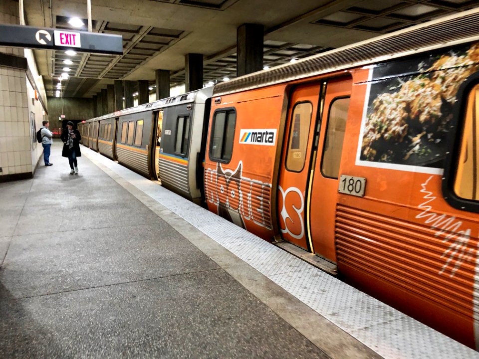 MARTA, North Avenue Station, Midtown, Atlanta, GA 