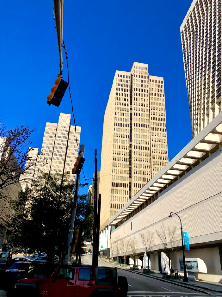 View of Peachtree Center, Atlanta, GA 