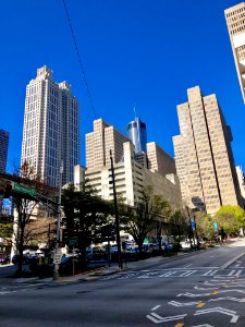 View of Peachtree Center, Atlanta, GA 