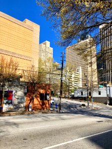 View of Peachtree Center, Atlanta, GA 