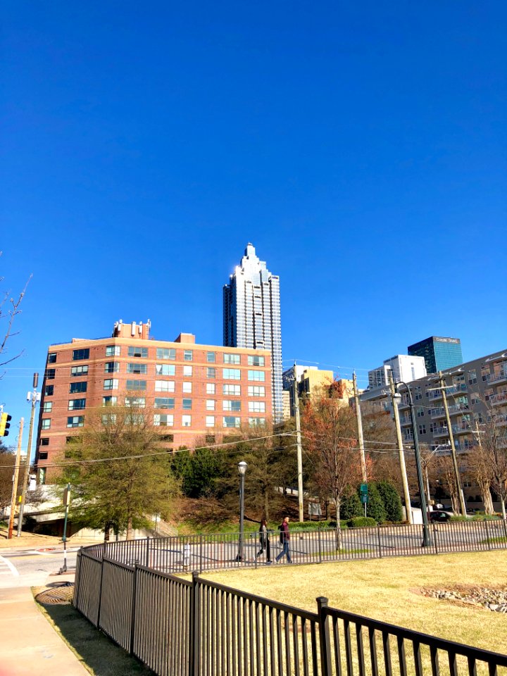 Atlanta from Pemberton Place, Atlanta, GA 