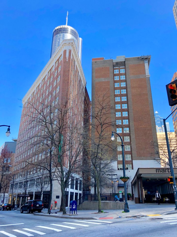Carnegie Building and Old Winecoff Hotel (Ellis Hotel), At… 
