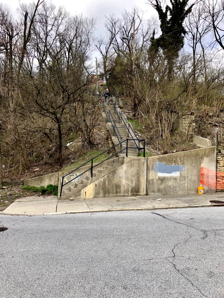 Main Street Steps, Mount Auburn, Cincinnati, OH 