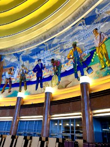 Rotunda Mosaics, Cincinnati Union Terminal, Queensgate, Ci… 