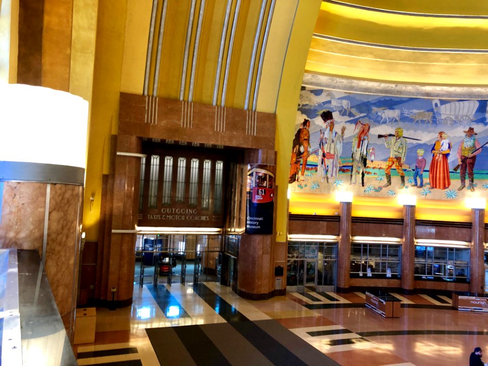 The Rotunda, Cincinnati Union Terminal, Queensgate, Cincin… 