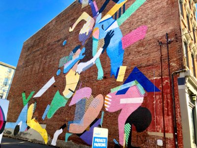 Mural, 12th Street, Pendleton, Cincinnati, OH 