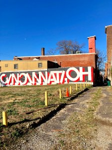 Cincinnati, OH Mural, Bolivar Alley, Pendleton, Cincinnati… 