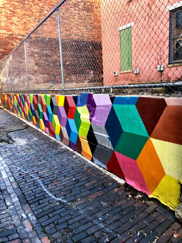Mural, Bolivar Alley, Pendleton, Cincinnati, OH 