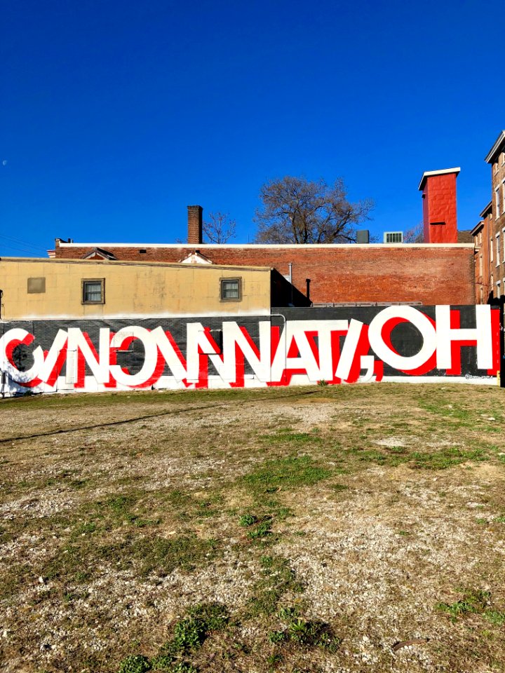 Cincinnati, OH Mural, Bolivar Alley, Pendleton, Cincinnati… 