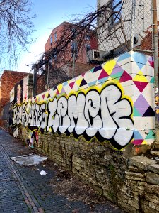 Mural, Bolivar Alley, Pendleton, Cincinnati, OH 