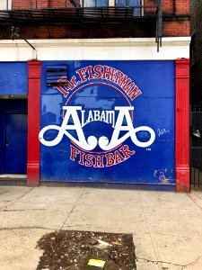 The Fisherman Alabama Fish Bar Sign, Over-the-Rhine, Cinci… photo