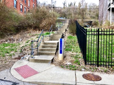 Frintz Street Steps, Over-the-Rhine, Cincinnati, OH 