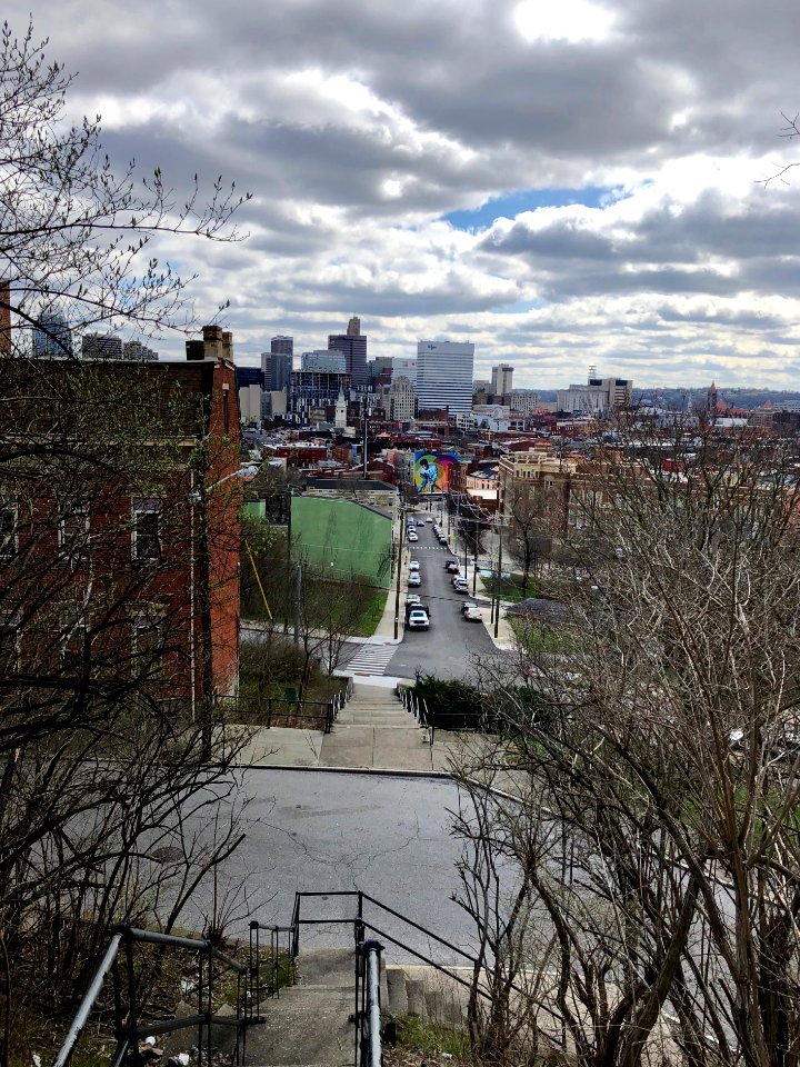 Main Street Steps, Mount Auburn, Cincinnati, OH 