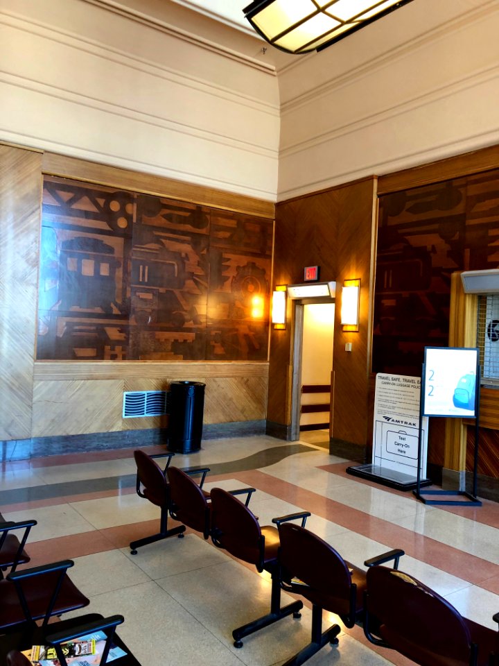 Amtrak Waiting Room (Gentlemen's Lounge), Cincinnati Union… 