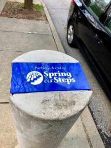 Signage, Rice Street Steps, Over-the-Rhine, Cincinnati, OH… 