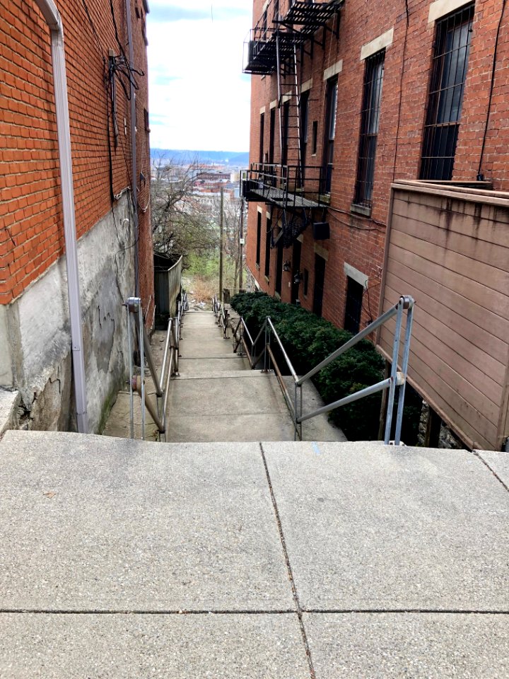 Rice Street Steps, Over-the-Rhine, Cincinnati, OH 