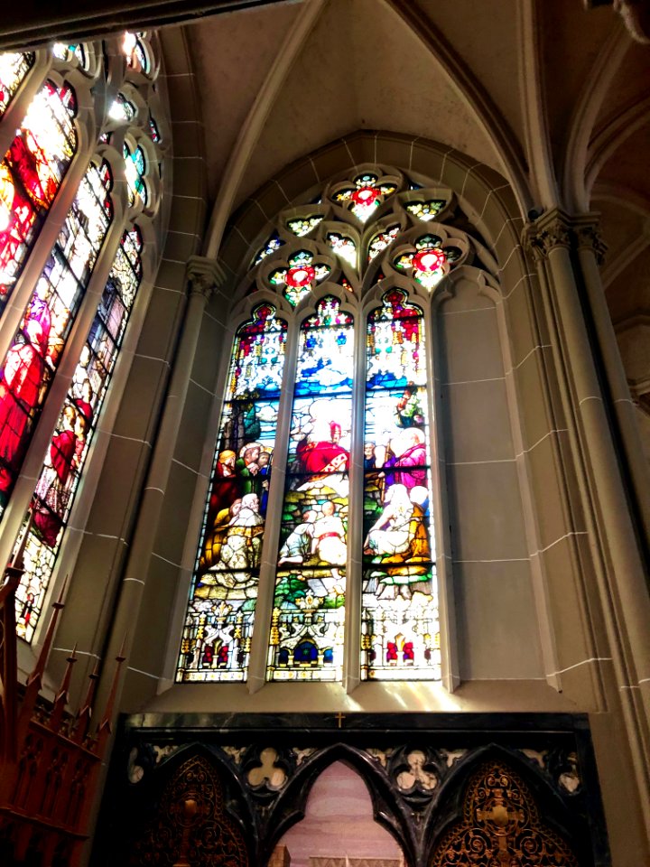 Stained Glass Windows, St. Mary's Cathedral Basilica of th… 