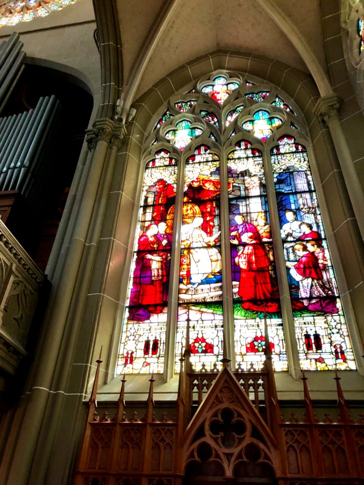 Stained Glass Windows, St. Mary's Cathedral Basilica of th… 