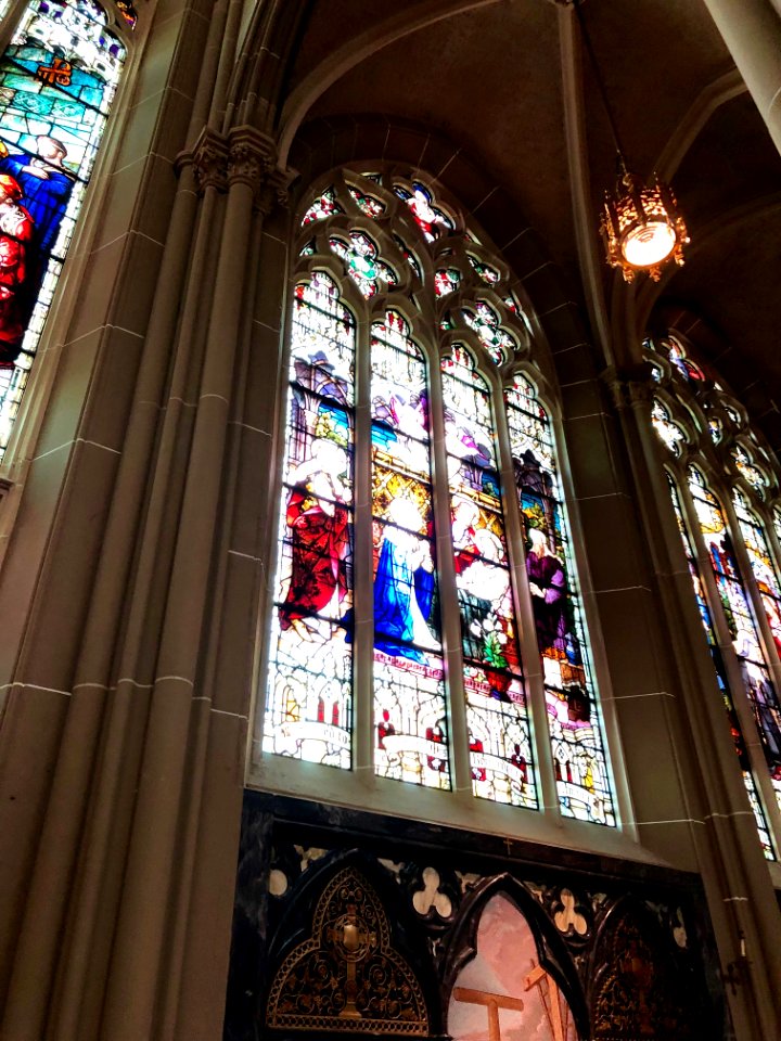 Stained Glass Windows, St. Mary's Cathedral Basilica of th… 