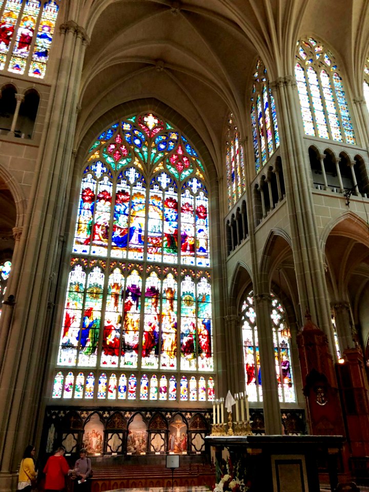 Stained Glass Windows, St. Mary's Cathedral Basilica of th… 