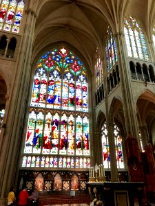 Stained Glass Windows, St. Mary's Cathedral Basilica of th… 