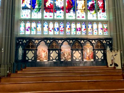 Wall Mosaic, St. Mary's Cathedral Basilica of the Assumpti… 