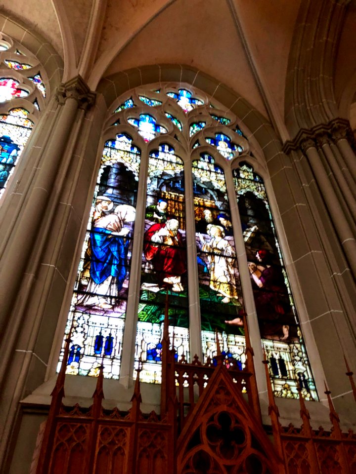 Stained Glass Windows, St. Mary's Cathedral Basilica of th… 