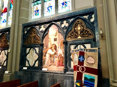 Wall Mosaic, St. Mary's Cathedral Basilica of the Assumpti… 