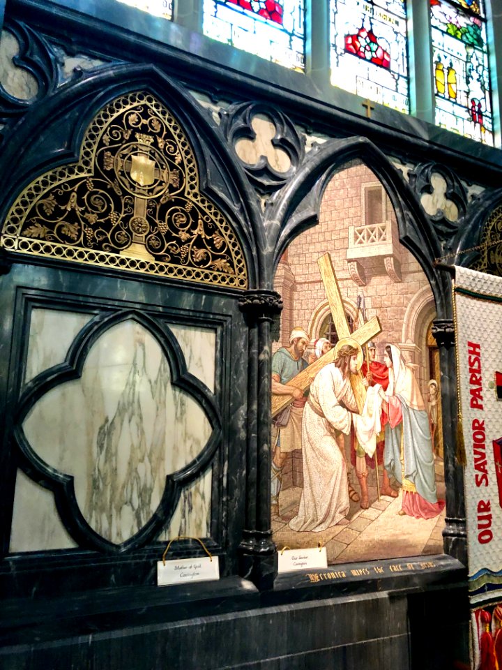 Wall Mosaic, St. Mary's Cathedral Basilica of the Assumpti… 