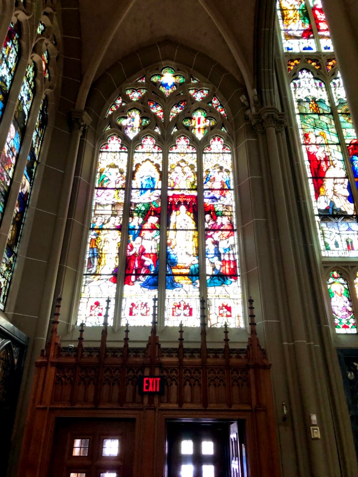 Stained Glass Windows, St. Mary's Cathedral Basilica of th… 