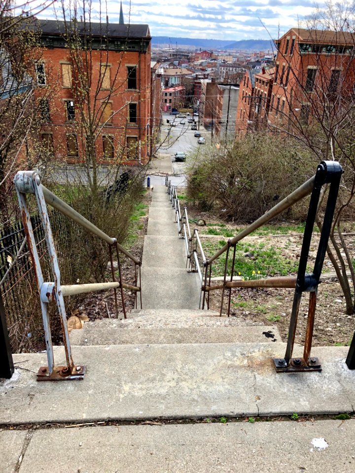 Frintz Street Steps, Over-the-Rhine, Cincinnati, OH 