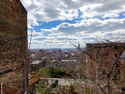 View from Mulberry Street, Over-the-Rhine, Cincinnati, OH 