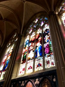 Stained Glass Windows, St. Mary's Cathedral Basilica of th… 