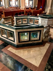 Baptismal Pool, St. Mary's Cathedral Basilica of the Assum… 