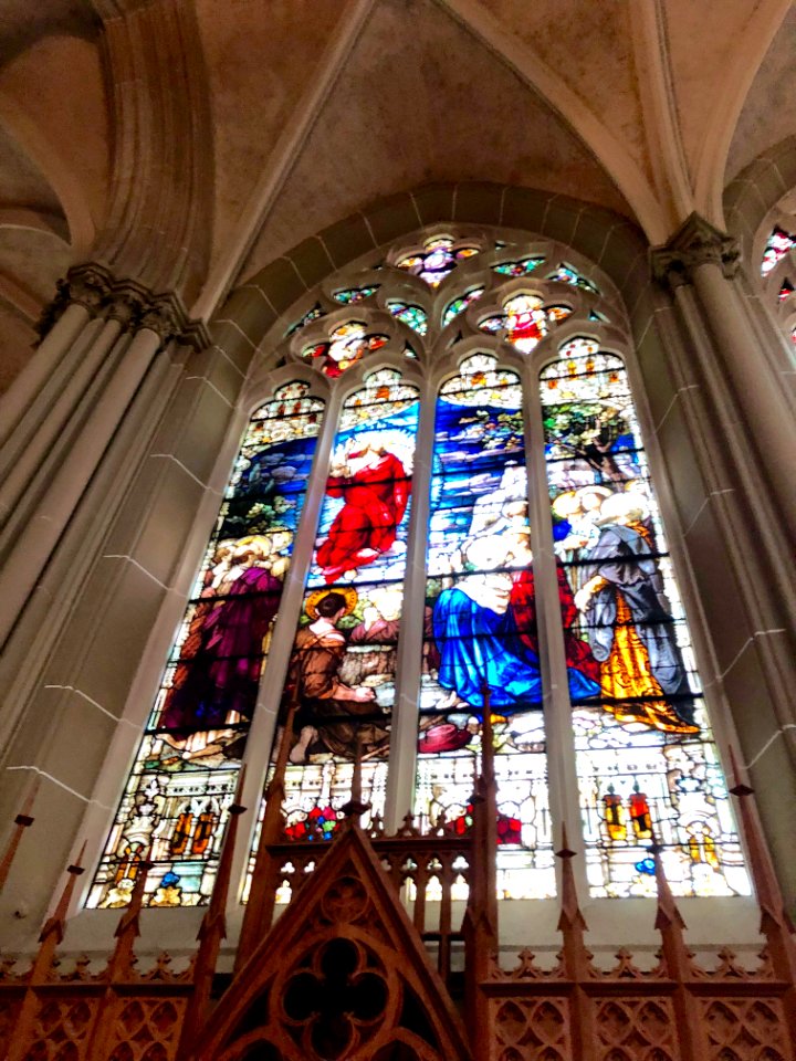 Stained Glass Windows, St. Mary's Cathedral Basilica of th… 