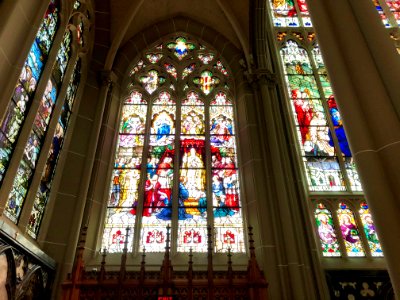 Stained Glass Windows, St. Mary's Cathedral Basilica of th… 