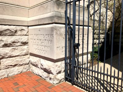 Cornerstone, St. Mary's Cathedral Basilica of the Assumpti… 