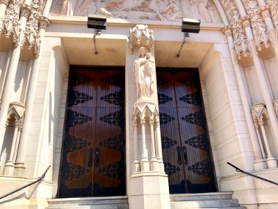 Front Entrance Detail, St. Mary's Cathedral Basilica of th… 