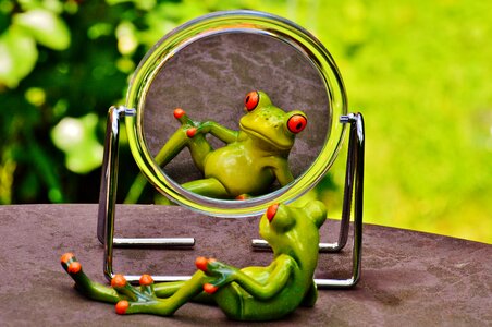 Mirroring cute funny