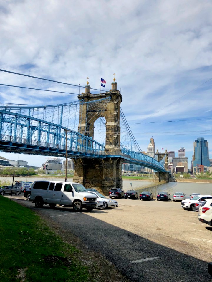 Roebling Suspension Bridge, Cincinnati, OH 