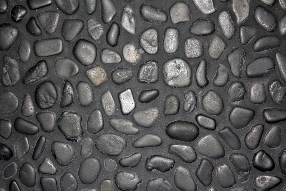 Pebble structure texture