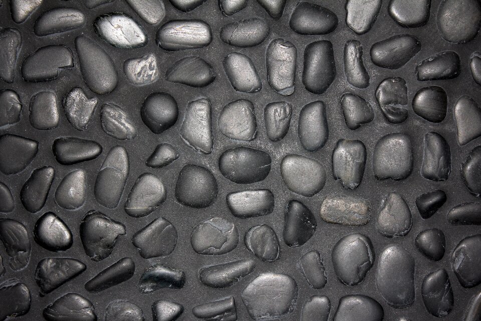 Pebble structure texture photo