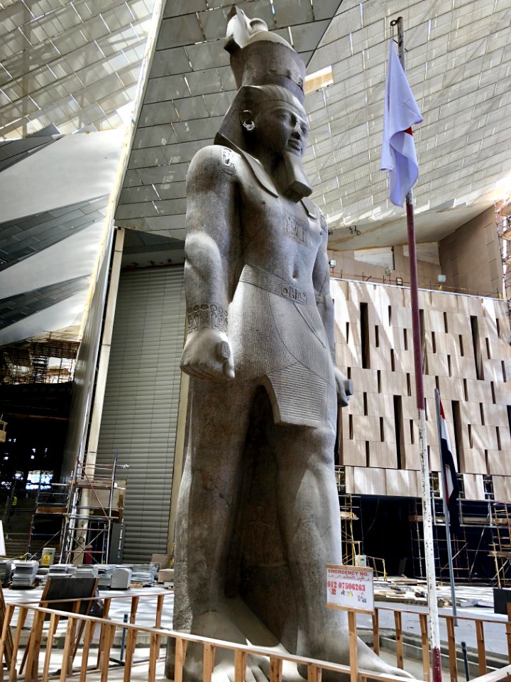 Ramses II Statue, Grand Egyptian Museum, Giza, GG, EGY 