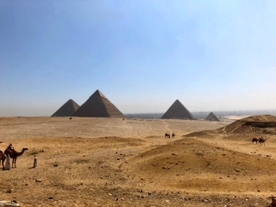 Pyramids of Giza, Giza, GG, EGY photo