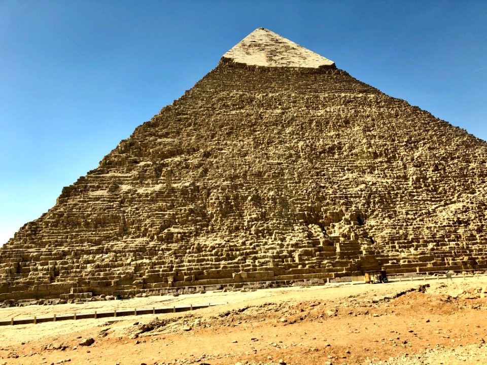 Pyramid of Khafre (Cheprhen), Giza, GG, EGY 