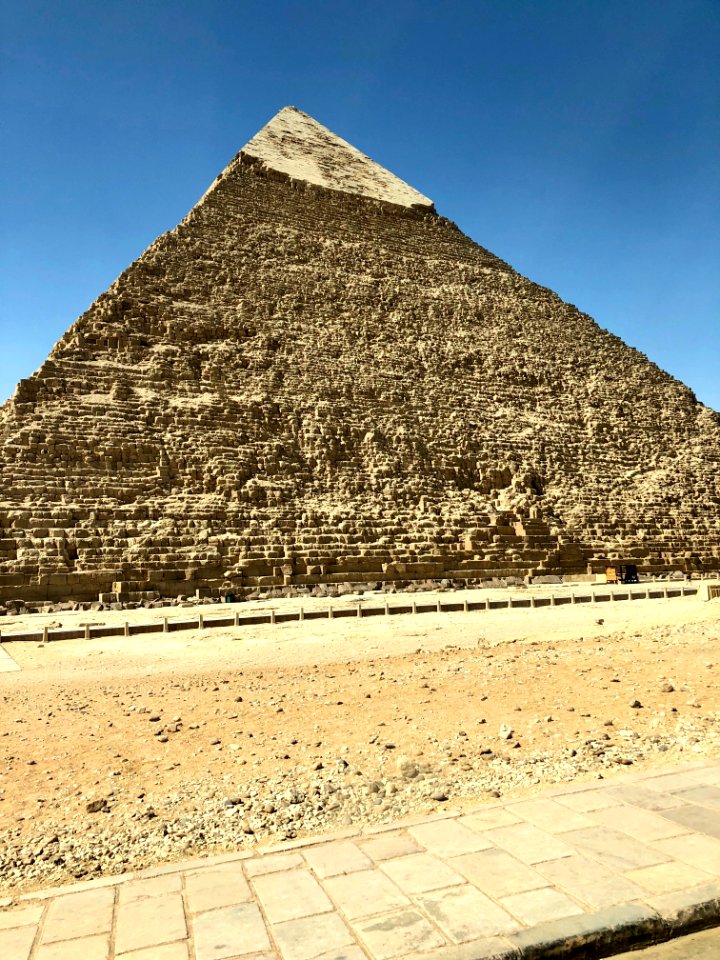 Pyramid of Khafre (Cheprhen), Giza, GG, EGY 