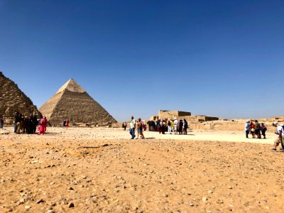 Pyramid of Khafre (Cheprhen), Giza, GG, Egypt 