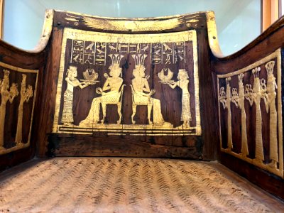 Gilded Chair, Egyptian Museum, al-Qāhirah, CG, EGY 