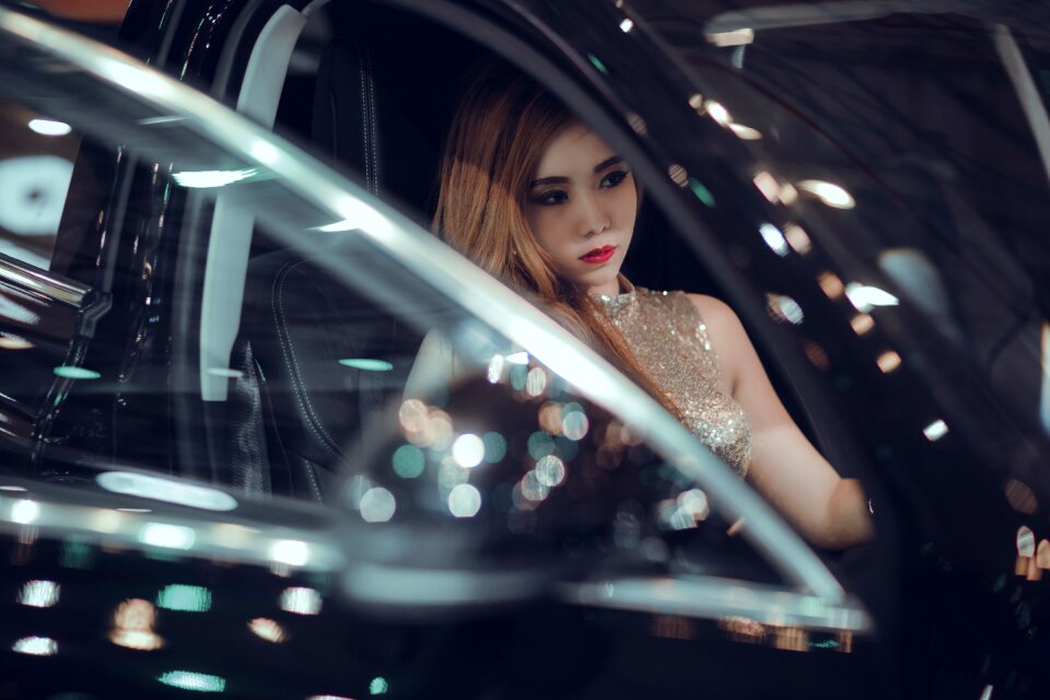 Fashion girl woman young