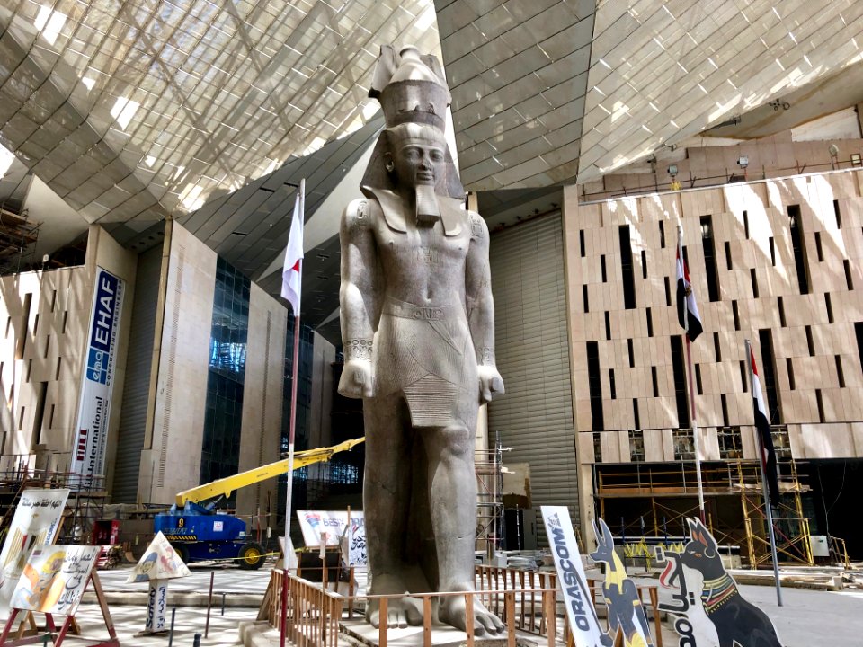 Ramses II Statue, Grand Egyptian Museum, Giza, GG, EGY 